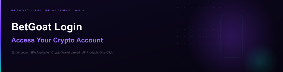 BetGoat login