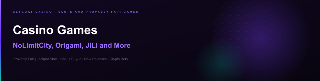 BetGoat slots