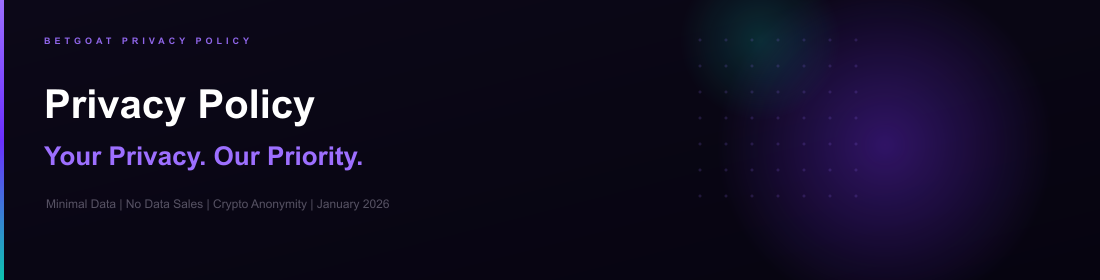 BetGoat privacy